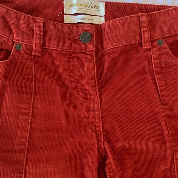 London jeans, the Christie feet woman velvet pants. Size short 2. - Picture 2 of 5